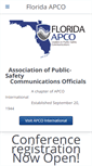 Mobile Screenshot of apco-florida.org